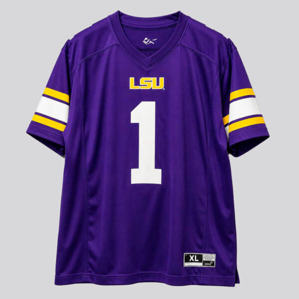 1 LSU Jersey LSU Tigers #1 Morado | Talla M