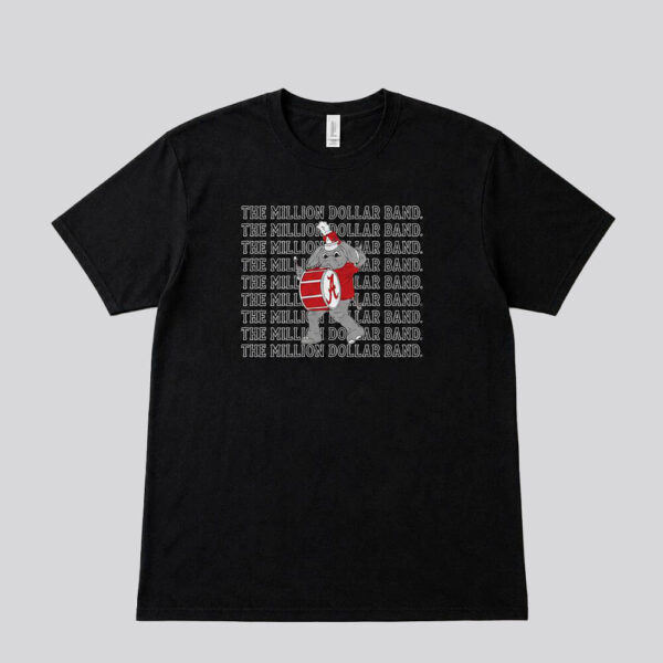 ALABAMA Playera Alabama Crimson Tide Million Dollar Band NCAA | Talla XXL