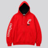 Hoodie Zip Cincinnati Bearcats NCAA | Talla XL