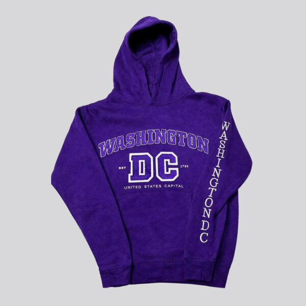 DC Sudadera Washington DC Morada | Talla S