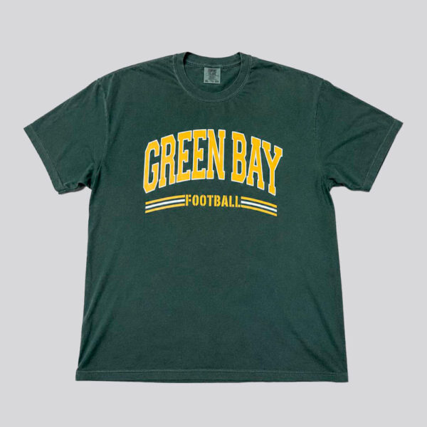 GREEMBAY Green Bay Football Vintage Tee NCAA Talla XXL