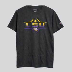 Playera Champion LSU Tigers Gris Oscuro | Talla M