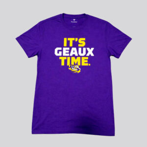 Playera LSU Tigers It's Geaux Time Morada | Talla M