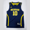 MICHIGAN 10 Jersey Adidas Michigan Wolverines #10 Azul Marino | Talla M