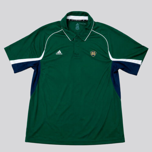 ND Polo Notre Dame Fighting Irish Adidas Climalite | Talla XXL