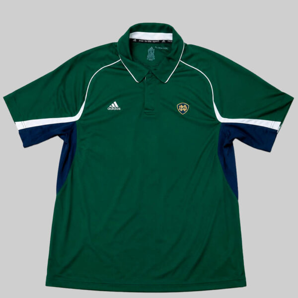 ND Polo Notre Dame Fighting Irish Adidas Climalite | Talla XXL