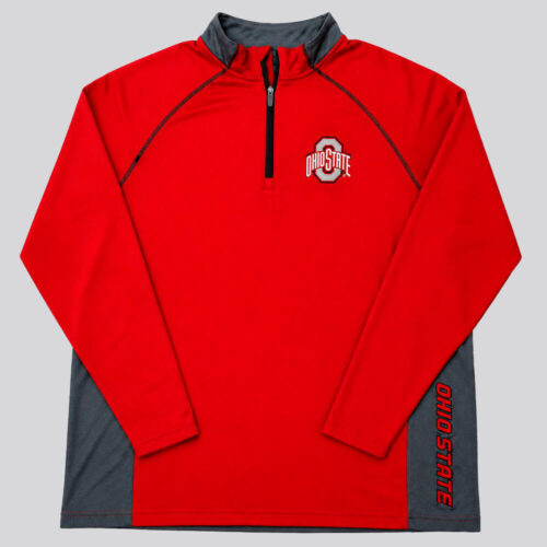 OHIO Pullover 1/4 Zip Ohio State Buckeyes NCAA | Talla XL