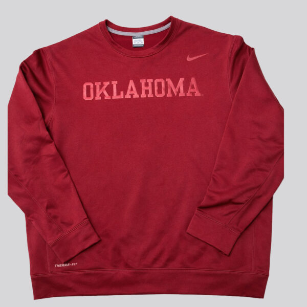 Pullover Crewneck Oklahoma Sooners Nike Therma-Fit | Talla XXL