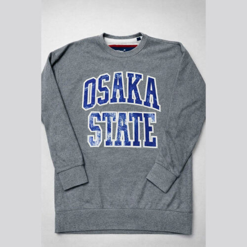 OSAKA Sudadera Osaka State Gris Jaspeado | Talla S