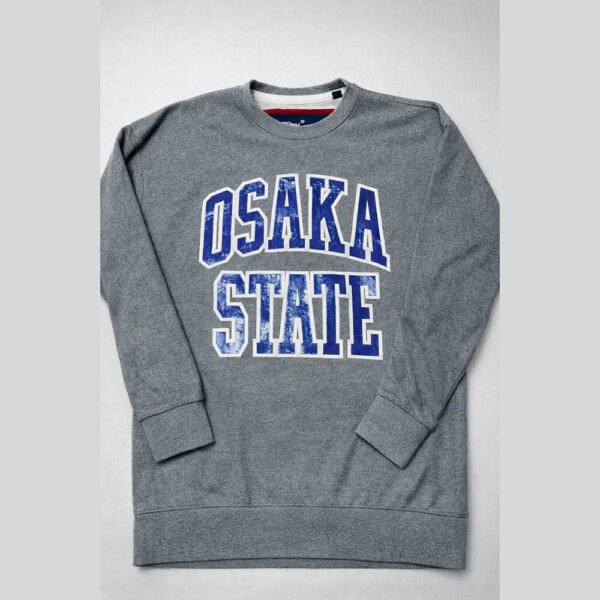 OSAKA Sudadera Osaka State Gris Jaspeado | Talla S