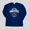 PENN STATE Playera Penn State Football Manga Larga Azul | Talla M
