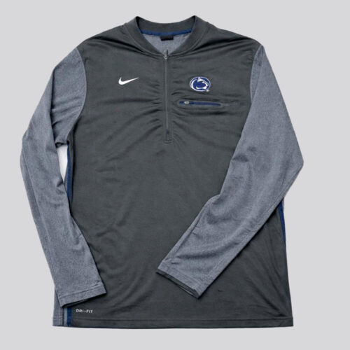 Nike Dri-FIT Penn State Nittany Lions 1/4 Zip Gris | Talla M