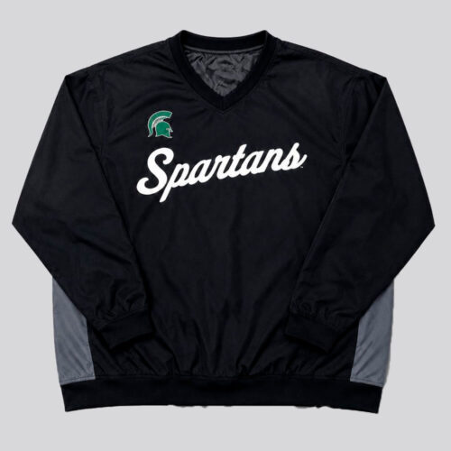 SPARTAS Pullover Windbreaker Michigan State Spartans NCAA | Talla XL