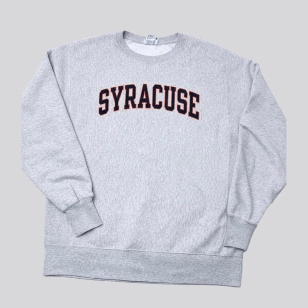 Sudadera Syracuse Orange Gris Jaspe | Talla L