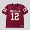 Jersey Nike Texas A&M Aggies #12 Granate | Talla MJersey Nike Texas A&M Aggies #12 Granate | Talla M