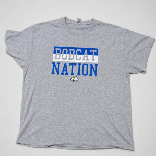 Playera Bobcat Nation Gris Talla XXL