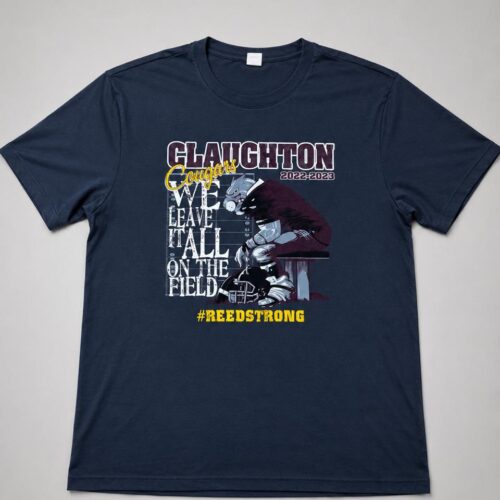 Playera Claighton Cougars Football #ReedStrong Talla XXLF