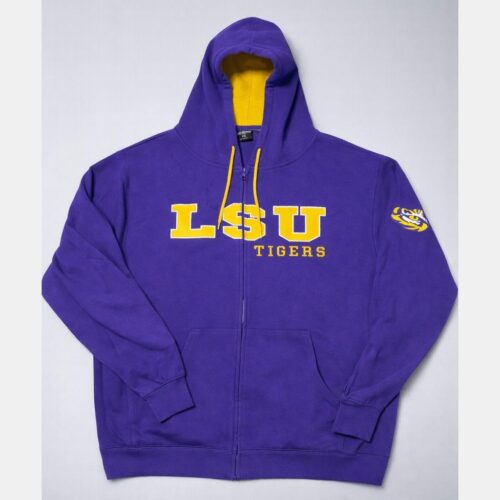 Hoodie LSU Tigers Full Zip Talla XXL