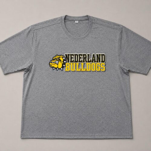 Playera Nederland Bulldogs Gris Talla XXL