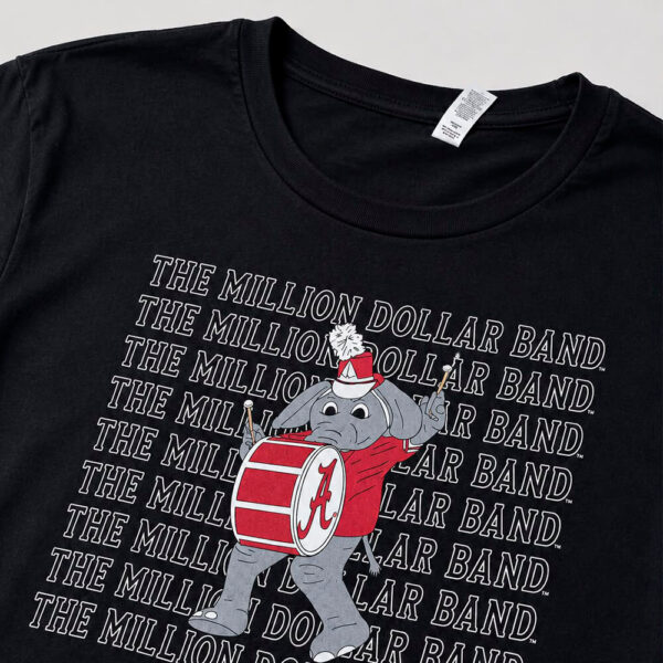 bama2 Playera Alabama Crimson Tide Million Dollar Band NCAA | Talla XXL