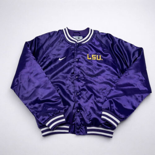Chamarra Nike LSU Tigers Satinada Morada | Talla S