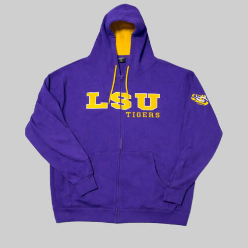lsu Hoodie Zip LSU Tigers NCAA | Talla XXL
