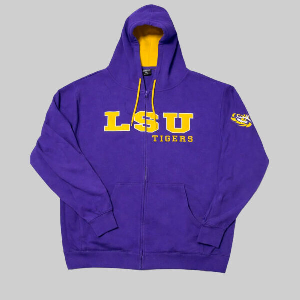 Hoodie Zip LSU Tigers NCAA | Talla XXL
