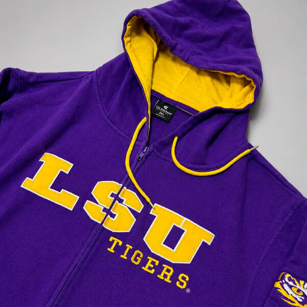 Hoodie Zip LSU Tigers NCAA | Talla XXL