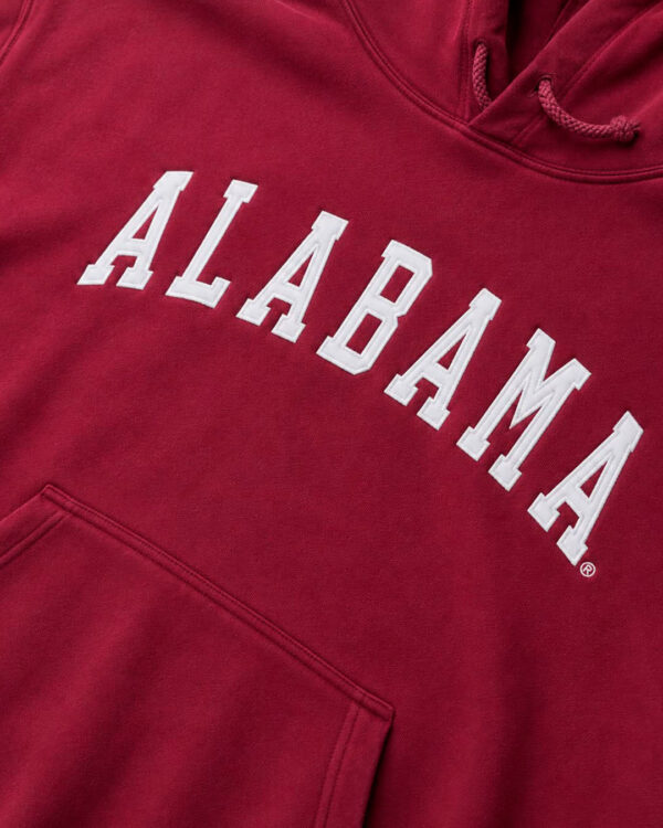 ALABAMA 2 Hoodie Alabama Crimson Tide NCAA Vintage Washed | Talla XXXL