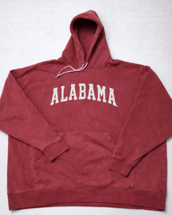 ALABAMA XXXL Hoodie Alabama Crimson Tide NCAA Vintage Washed | Talla XXXL