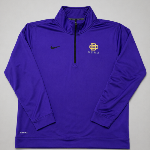 Pullover 1/4 Zip BC Football Nike Dri-FIT Morado