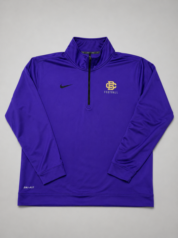 60D5A50E-142D-467C-ADA7-7676D931D46B Pullover 1/4 Zip BC Football Nike Dri-FIT Morado