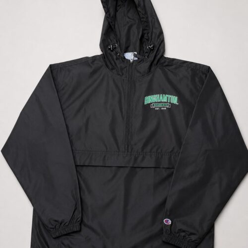 BING-RV-L-001-2 Rompevientos Champion Binghamton Bearcats Negro
