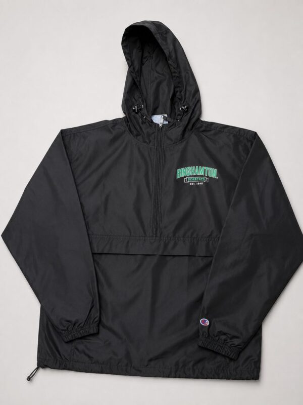 BING-RV-L-001-2 Rompevientos Champion Binghamton Bearcats Negro