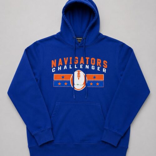 Hoodie Navigators Challenger Football Azul Royal