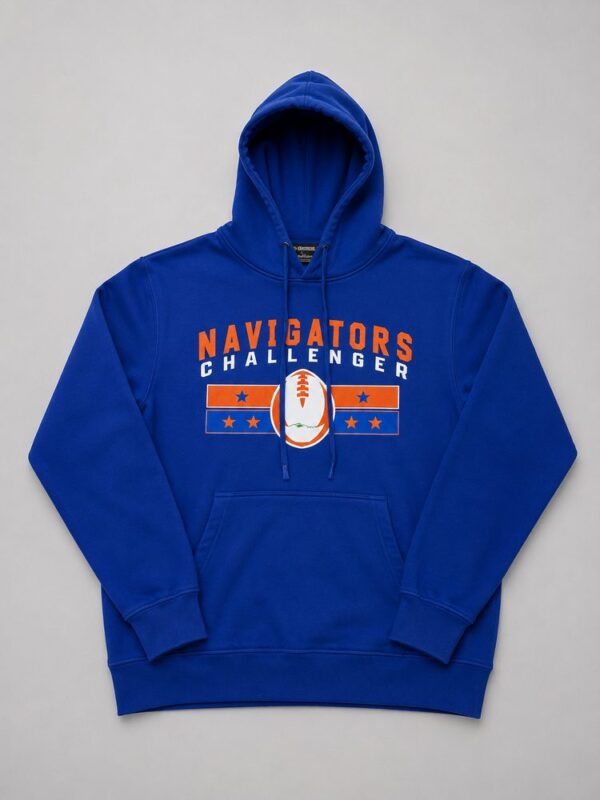Hoodie Navigators Challenger Football Azul Royal