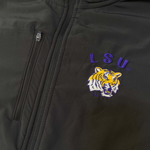 Jacket Fleece Full Zip LSU Tigers Bicolor