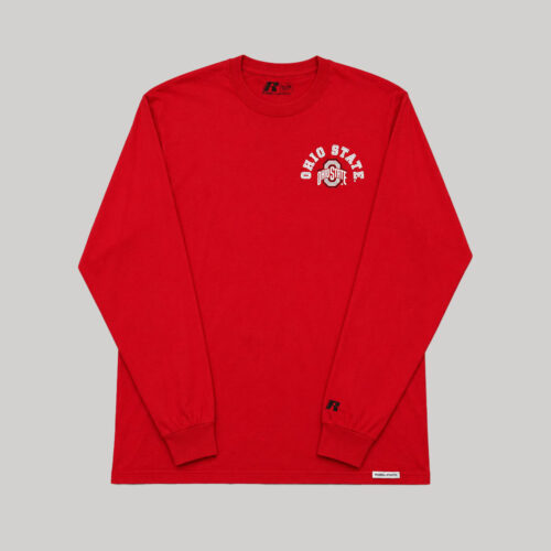 Camiseta manga larga Ohio State Russell Athletic rojo Camiseta manga larga Ohio State Russell Athletic rojo
