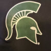 Conjunto Michigan State Spartans Playera y Pants Negro1 Conjunto Michigan State Spartans Playera y Pants Negro - Talla S (Importado USA)