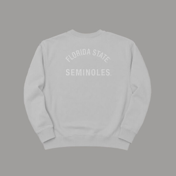 Crewneck Florida State Seminoles Tone-on-Tone Premium Gris