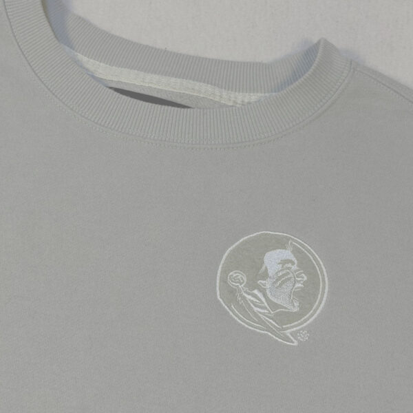 Crewneck Florida State Seminoles Tone-on-Tone Premium Gris