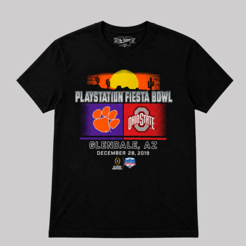 FIIESTA BOWL Playera PlayStation Fiesta Bowl Clemson vs Ohio State NCAA 2019 | Talla XL