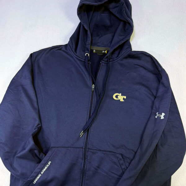 GT Hoodie Zip Georgia Tech Yellow Jackets Under Armour | Talla XL