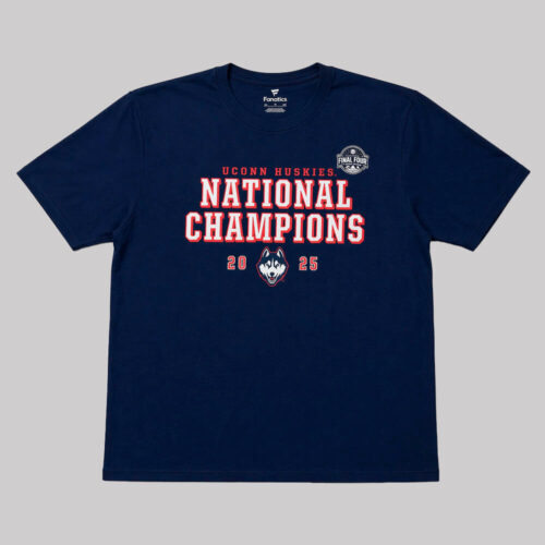 HUSKIES Playera UConn Huskies National Champions Basketball 2025 | Talla XL