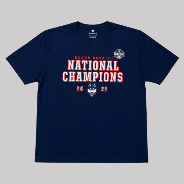 HUSKIES Playera UConn Huskies National Champions Basketball 2025 | Talla XL