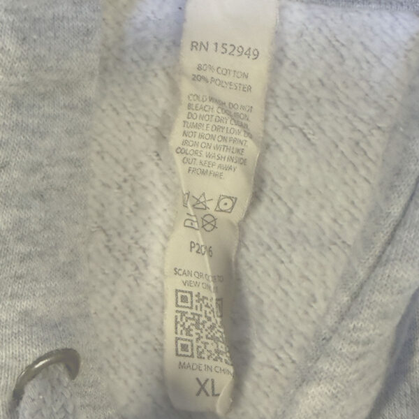 Hoodie Beta Gamma BΓ Tiger Est. 20012 Hoodie Beta Gamma BΓ Tiger Est. 2001 Gris