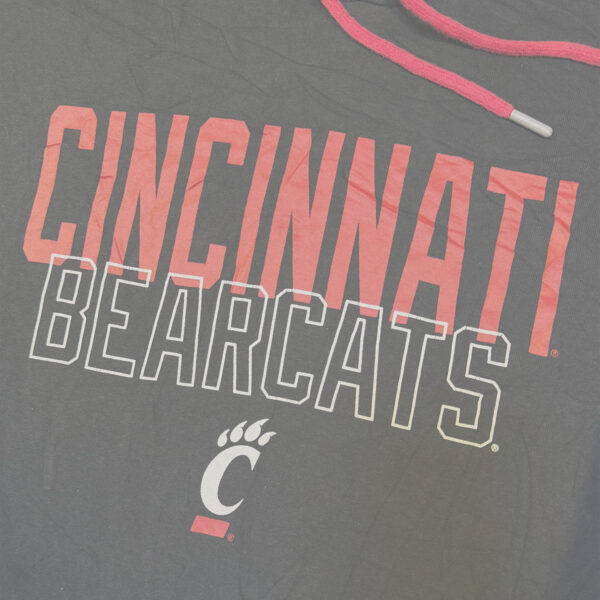 Hoodie Cincinnati Bearcats Champion Negro Forro Rojo