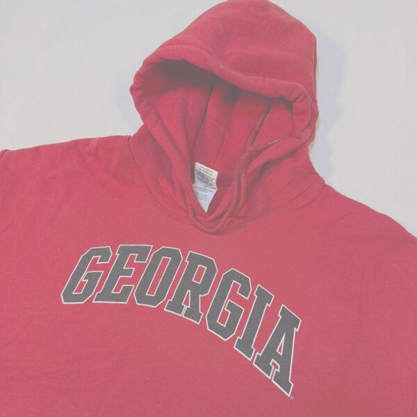 Hoodie Georgia Bulldogs NCAA Rojo