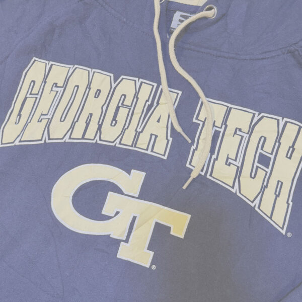 Hoodie Georgia Tech Yellow Jackets1 Hoodie Georgia Tech Yellow Jackets NCAA Azul Marino