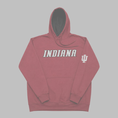 Hoodie Indiana Hoosiers NCAA Carmesí Hoodie Indiana Hoosiers NCAA Carmesí